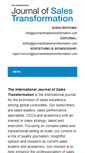Mobile Screenshot of journalofsalestransformation.com